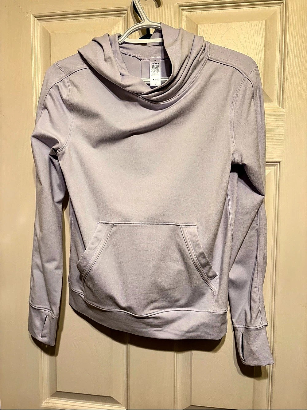 ivivva lululemon Cowl Neck Hoodie in lilac Size 12 / small womenβs Like New